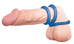 Набір ерекційних кілець You2Toys Lust 3 шт. синій - мініатюра 3