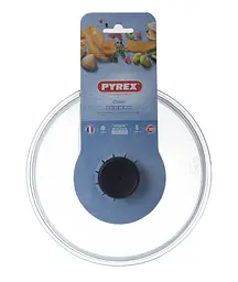 Кришка для сковорідки Pyrex Bombe 24 см скляна без обідка (B24CL00/7646) - мініатюра 2