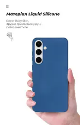 Чехол ArmorStandart ICON для Samsung S24 Plus Dark Blue (ARM72493) - мініатюра 7