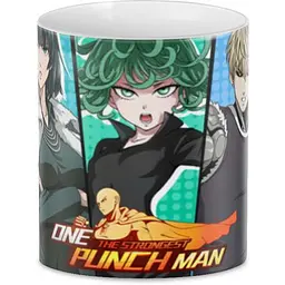 Кухоль GeekLand Ванпанчмен One Punch Man OPM 02.02 330 мл білий - мініатюра 2
