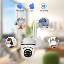 IP-камера поворотна XON SmartCam Wi-Fi 1080P (UCWEW21VW 7409) Біла - мініатюра 7