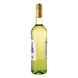 Вино Dr. Zenzen Nullnummer Chardonnay, біле, напівсолодке, безалкогольне, 0,75 л (ALR16115) - мініатюра 3