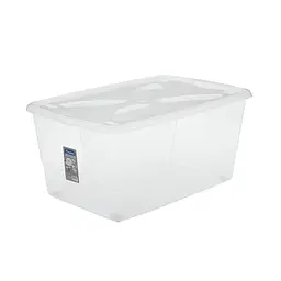 Контейнер для зберігання Light середній 40x60x29h, 45 л прозорий