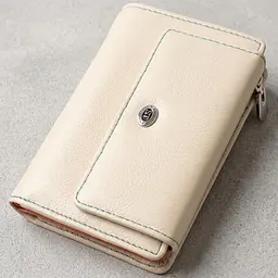Місткий гаманець для жінок із натуральної шкіри ST Leather 22500 білий