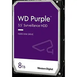 Жорсткий диск WD85PURU-78 3.5” 8 ТБ, SATA 3, 6 Гбіт/с, кеш 256 МБ