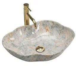 Умивальник Rea Pearl накладний 50.5x38 см ruststone REA-U0620