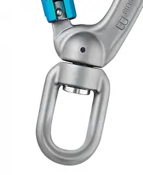Карабін Edelrid Twister Triple 21 мм Titan (1017-882690000730) - мініатюра 2