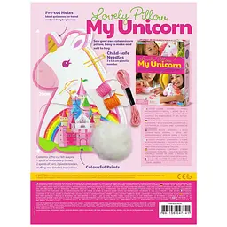 Набір для шиття подушки 4M KidzMaker Єдиноріг (00-04744) - мініатюра 4