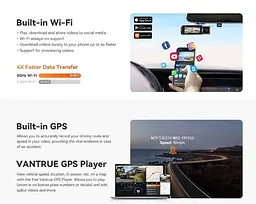Відеореєстратор Vantrue Nexus N4 Pro - мініатюра 6