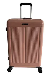 Валіза велика Worldline Airtex 292 поліпропілен L Рожеве золото