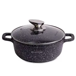 Каструля з литого алюмінію з антипригарним покриттям 4.5 л Kamille KM-4405 - мініатюра 2