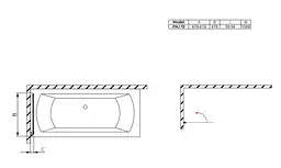 Шторка для ванни Radaway Carena PNJ 70 права 202101-101R - мініатюра 4