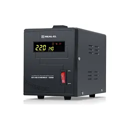 Стабілізатор напруги REAL-EL STAB ENERGY-500 (EL122400011)