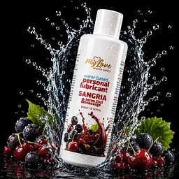 Лубрикант MyLove Aroma Series IntimMassage 2in1 Sangria, 300 мл - мініатюра 2