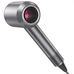 Фен для волосся Hoco DAR31 з негативною іонізацією (1500W) Rose Red - мініатюра 2