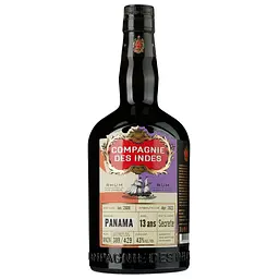 Ром Compagnie des Indes Single Cask Panama, 13 yo, 43%, 0,7 л, у подарунковій упаковці - мініатюра 2
