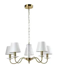Люстра Edlin PL321167-5 Moren E14 5x12W IP20 латунний