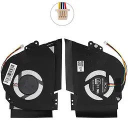 Вентилятор для ноутбуку Asus (ROG Zephyrus: GX701LV, GX701LWS, GX701LXS) CPU, 12V