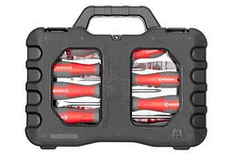 Набір викруток із бітами Intertool VT-3358 PH x SL x T (у наборі 58 предметів) - мініатюра 3