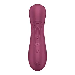 Вакуумний кліторальний стимулятор Satisfyer Pro 2 Generation 3 with Liquid Air (Bluetooth) бордовий – новий рівень задоволення - мініатюра 7