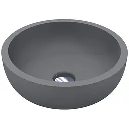 Умивальник Miraggio Mark 375 mirastone gray 0002681, Сірий