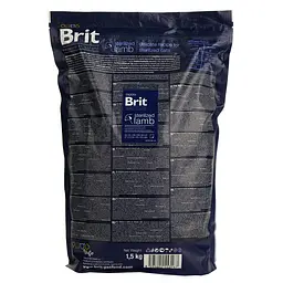 Сухий корм для стерилізованих котів Brit Premium by Nature Cat Sterilized Lamb з ягням 1.5 кг - мініатюра 4
