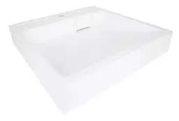 Раковина на пральну машину Qtap Arvin 59x59x115 мм. квадратна, без донного клапана QTARV2365WHI48575 - мініатюра 1
