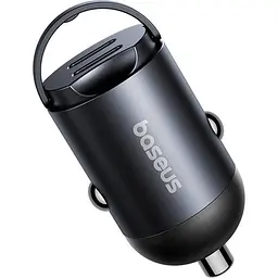 Автомобільний зарядний пристрій Baseus Tiny Star Mini 30W Black (C00035001121-03) [150721] - мініатюра 2