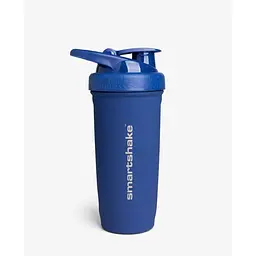 Шейкер спортивний SmartShake металевий Reforce Stainless Steel 30oz/900 мл Navy Blue (11153101)