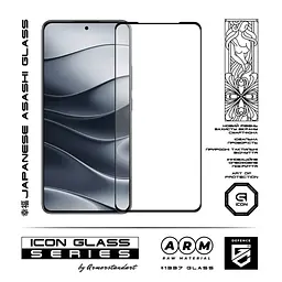 Скло захисне Armorstandart Icon Xiaomi Redmi Note 14 5G Black (ARM83174) - мініатюра 2