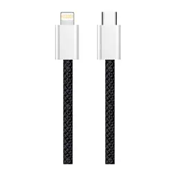 Дата кабель USB-C to Lightning 1.0m 27W black ColorWay (CW-CBPDCL061-BK) - мініатюра 7