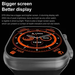 Розумний годинник IWO Ultra series 8 Black (IW000US8B) - мініатюра 3