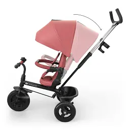 Триколісний велосипед Kinderkraft Aston 2 Plus Pink (KRASTO02PNKPL00) - мініатюра 6