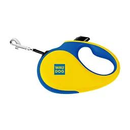 Повідець для собак WAUDOG R-leash Colors of freedom світловідбиваюча стрічка М 5 м (382-4020) - мініатюра 4
