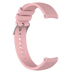 Силіконовий ремінець Watchbands Galaxy для Samsung Watch 42mm Samsung Gear Sport рожевий (WB003GALAXYPINK) - мініатюра 3