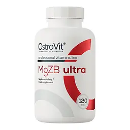Вітаміни та мінерали MgZB Ultra, 120 таблеток OstroVit vit0004524