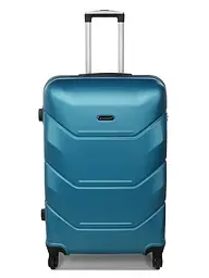 Валіза велика L Madisson Snowball 32303 пластикова 105л Бірюзова - мініатюра 2