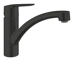 Змішувач для кухні Grohe QuickFix Start 324412432 Чорний матовий