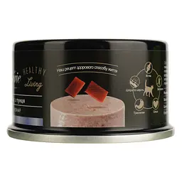 Вологий корм для котів Cherie Healthy Living Tuna Mousse мус з тунця 80 г - мініатюра 2