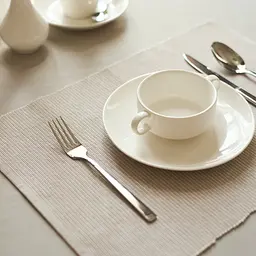 Серветка під посуд MBM HOME Тиша 33х48 см гравій мушля (KT-30 GRAVEL/SHELL) - мініатюра 6