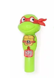 Цукерка на паличці Teenage Mutant Ninja Turtles Push N Twist Candy Pops 8 г