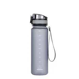 Пляшка для води UZSPACE 3026Grey 500 мл, сіра - мініатюра 2