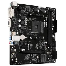 Материнська плата AsRock A320M-DVS R3.0 (A320M-DVS) (Socket AM4, AMD A320, Micro-ATX) Б/в - мініатюра 2