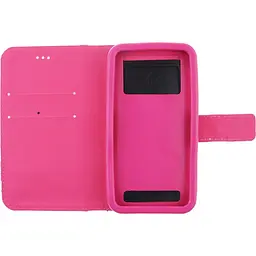 Чохол-книжка Toto Book Universal cover Picture Love with window 4-4.5" Hot Pink - мініатюра 2
