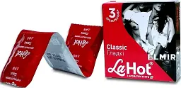 Презервативи класичні La Hot Classic 3 шт. - мініатюра 2