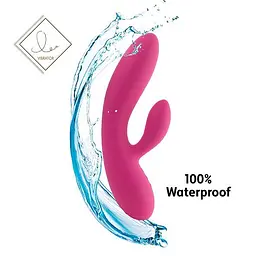 Вібратор-кролик FeelzToys Lea 20.2 см рожевий - мініатюра 4