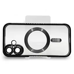 Чохол до мобільного телефона BeCover TPU Chrome Case (MagSafe) для Apple iPhone 16 Plus Black (712075) - мініатюра 4
