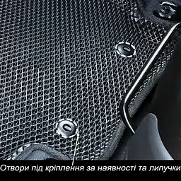 3D EVA Килимки в салон для Audi Q7 (4L) 2006-2016 З підп'ятником Бежеві 5 шт - мініатюра 5