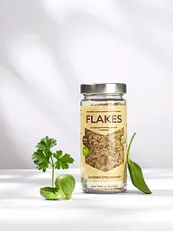 Пластівці дріжджові неактивні Flakes із середземноморськими травами 80 г - мініатюра 2