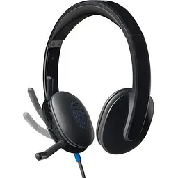 Навушники Logitech H540 USB (981-000480) чорні - мініатюра 4